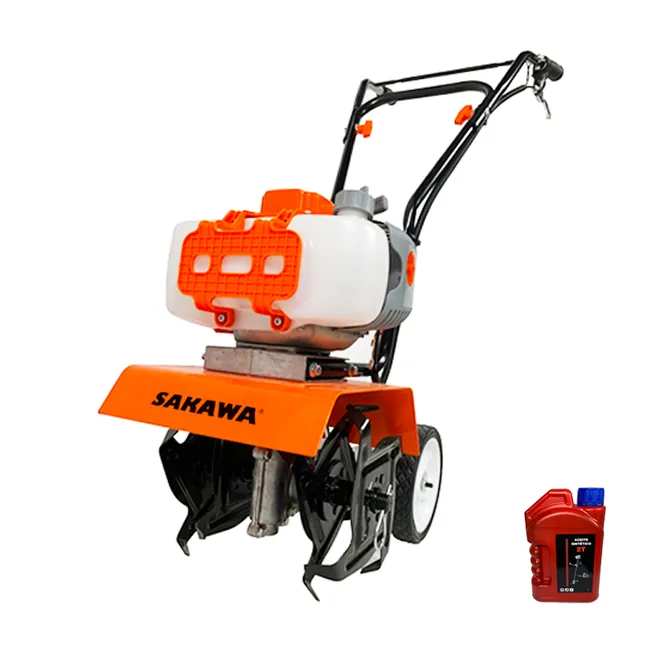 Motobineuse Mini compact Moteur essence + huile