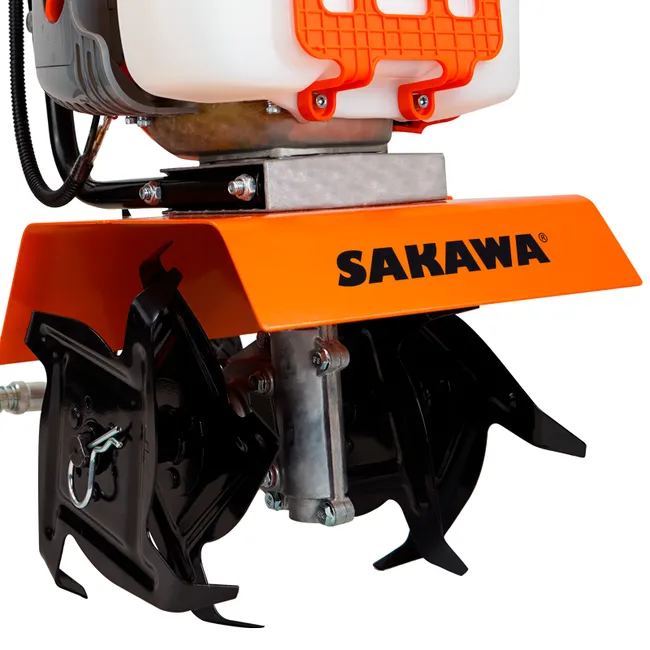 Motobineuse Mini compact Moteur essence + huile - Miniature 3