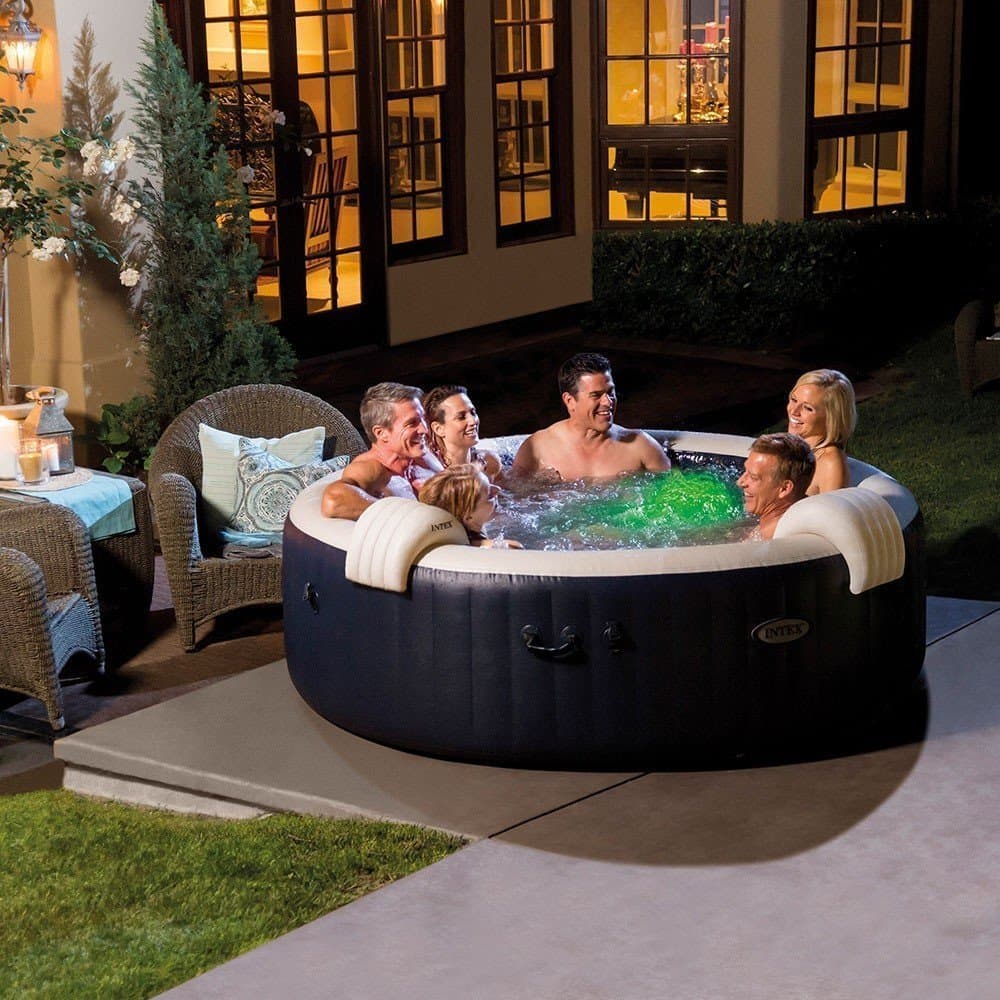 Spa gonflable Blue Navy 4 places - Miniature 3